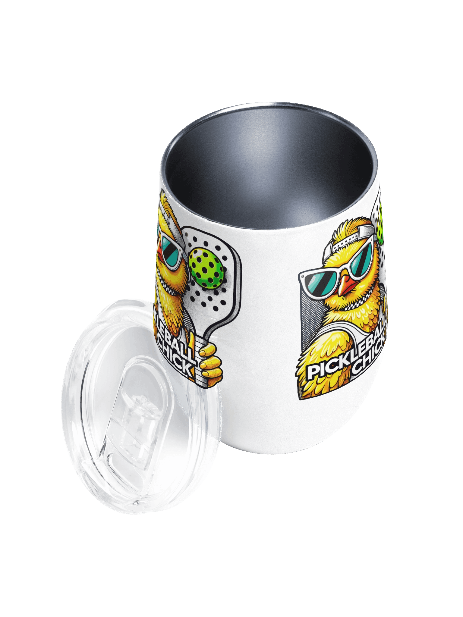 PICKLEBALL CHICK Wine Tumbler product image (3)