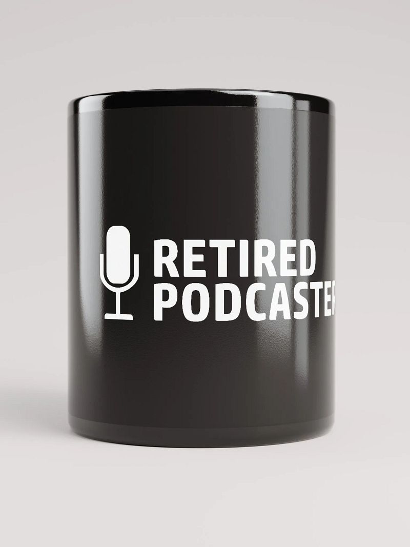Retired Podcaster Mug