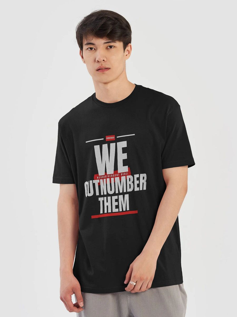 NeuroDivergent Rebel - We Outnumber Them Super Soft Shirt product image (5)