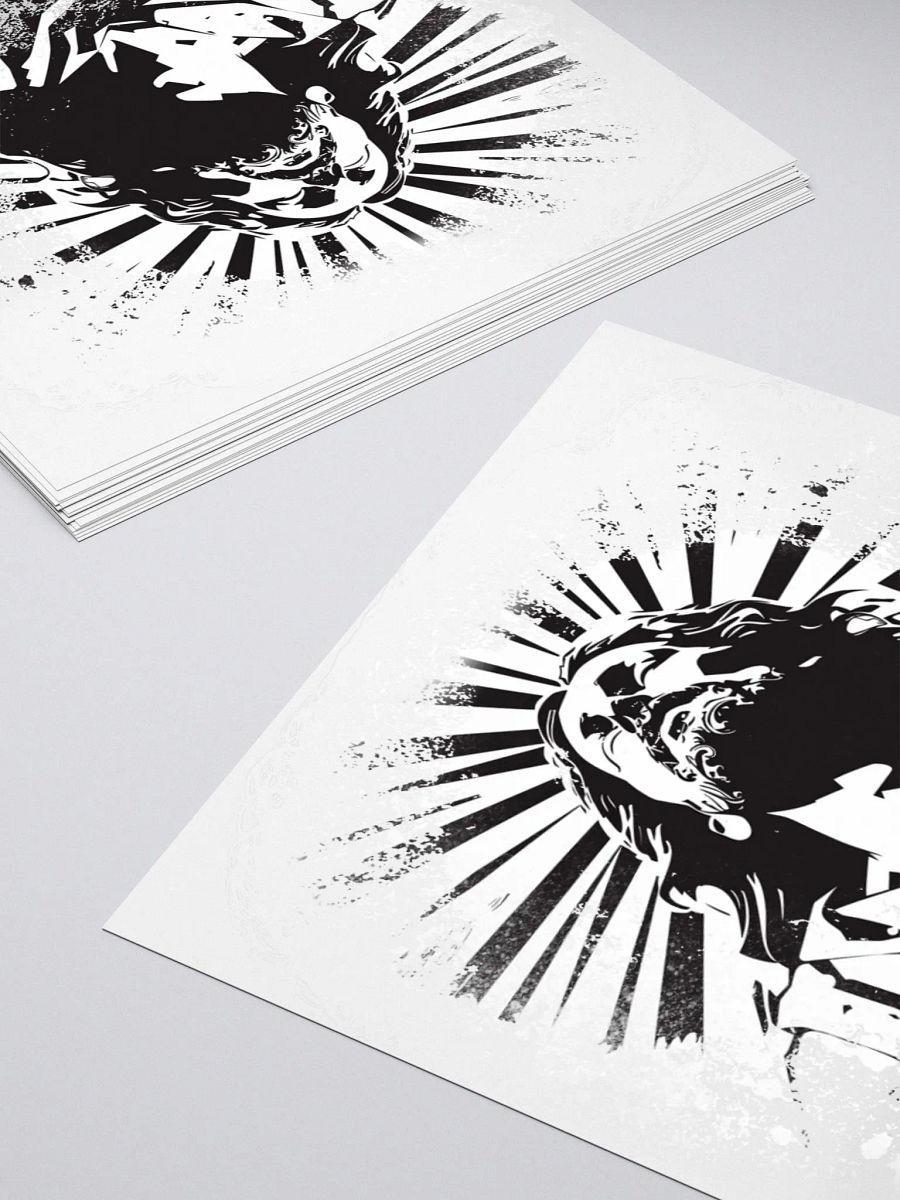 Radiant Jesus - Kiss Cut Stickers product image (4)
