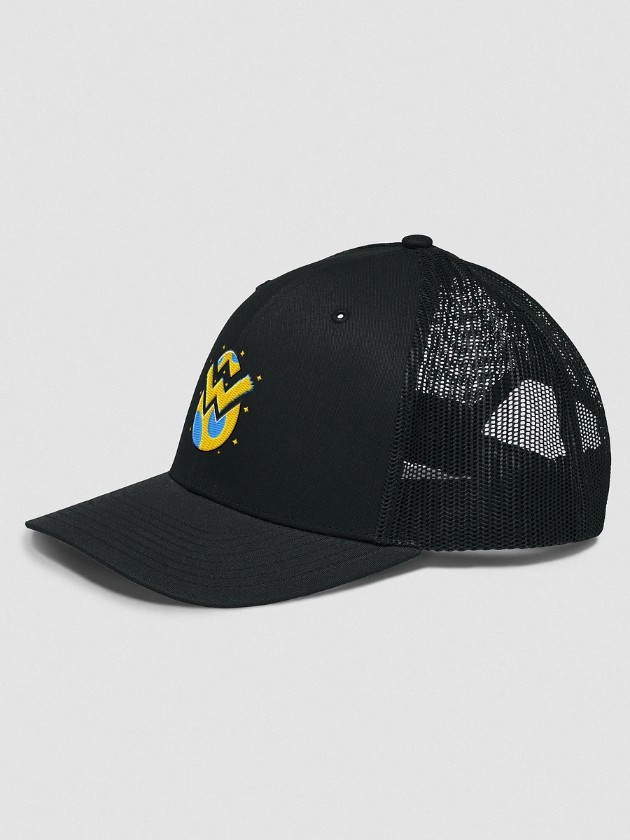 Wesakai Hatched Trucker Hat Embroidered product image (2)
