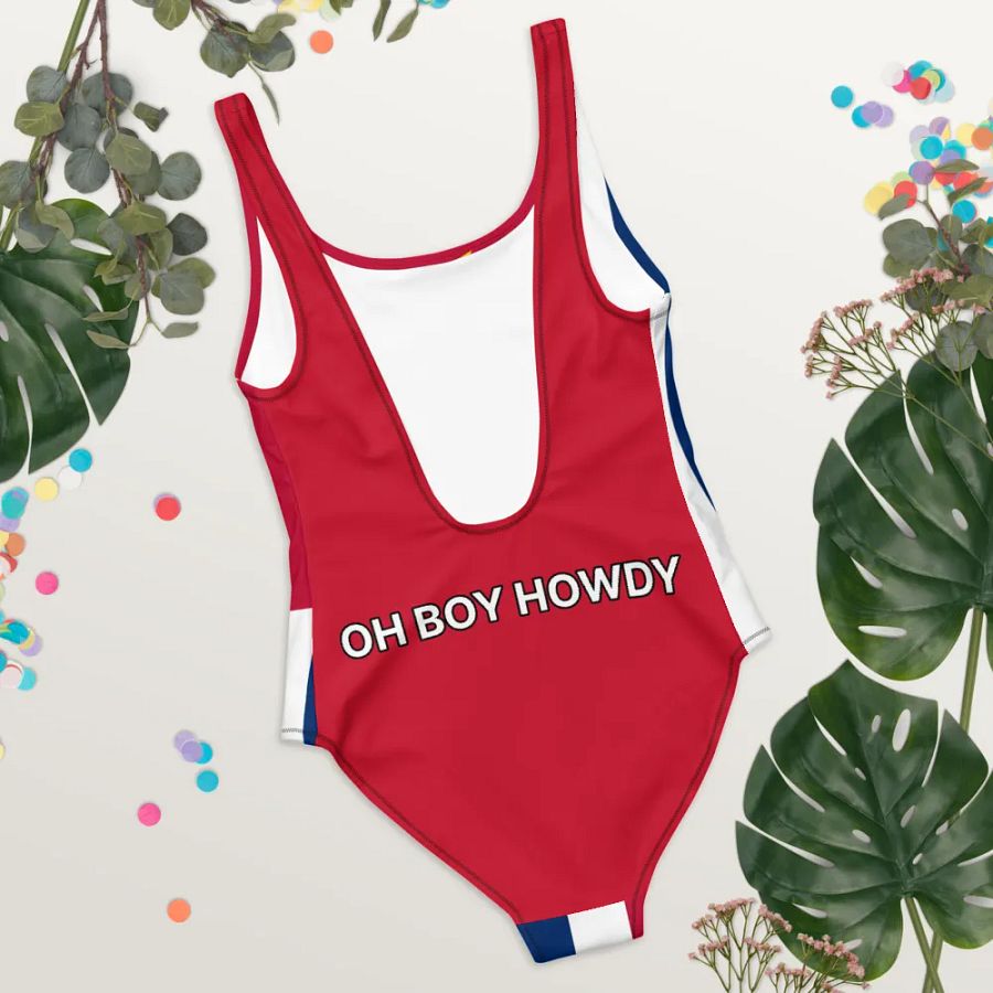 LA Tiger Flag One piece swimsuit product image (12)