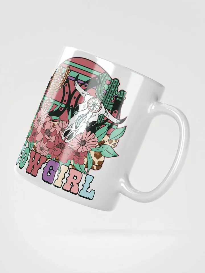 Southwestern Cowgirl Horseshoe Mug product image (2)