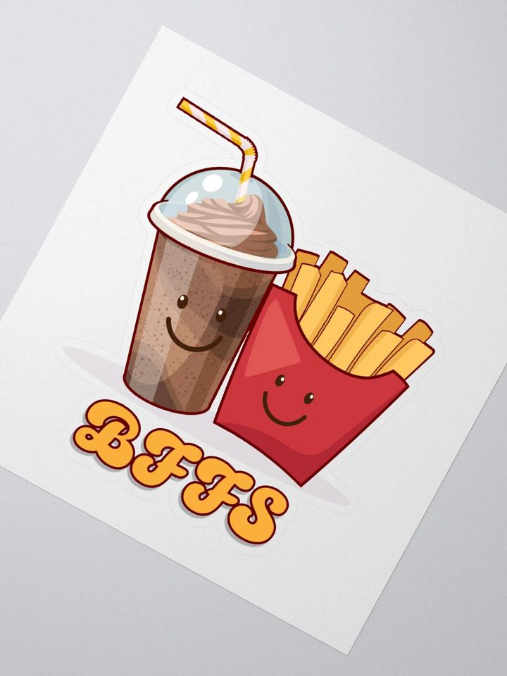 BFFs Milkshake and Fries Sticker product image (2)