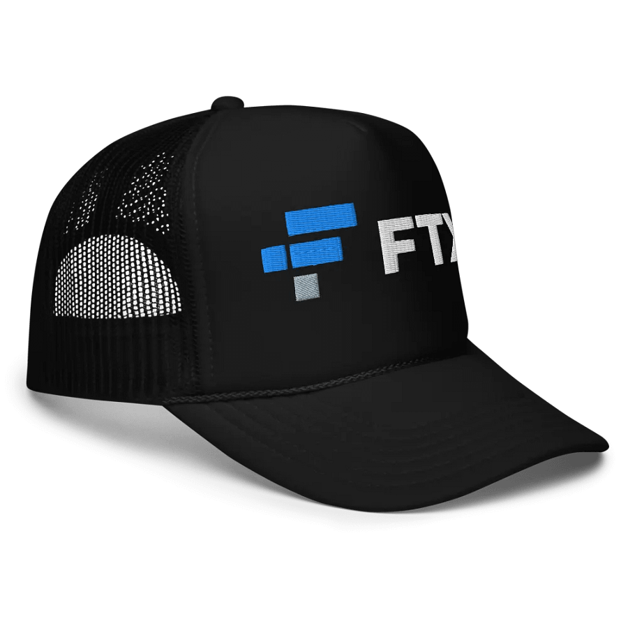 Ftx Risk Management - Crypto Embroidered Trucker Cap Hat product image (3)