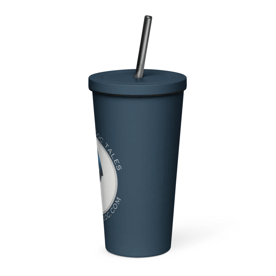 Dragon Doc 20 oz Insulated Steel Tumbler (Blue): Cooler Than a Frost Dragon’s Breath product image (3)