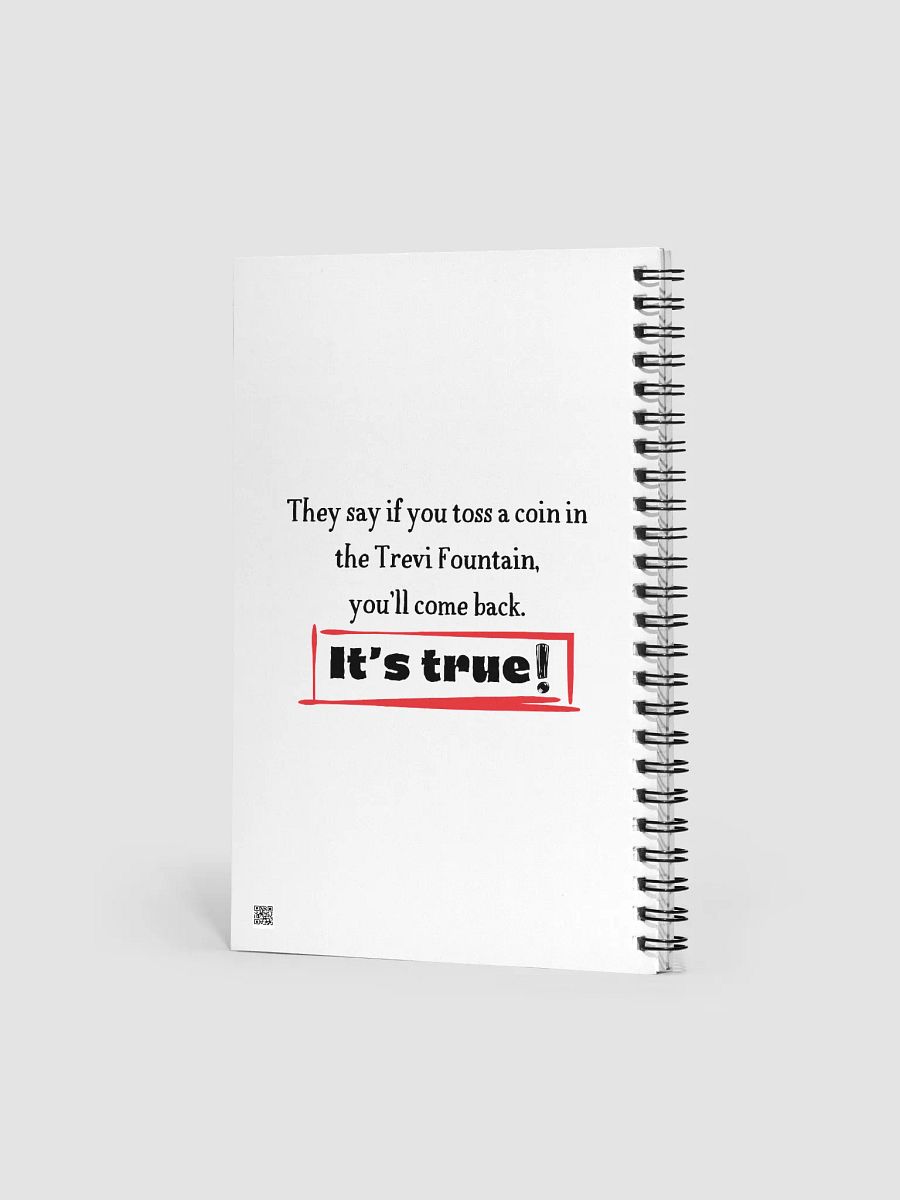 Honeymoon to Family Trip Spiral Notebook product image (2)