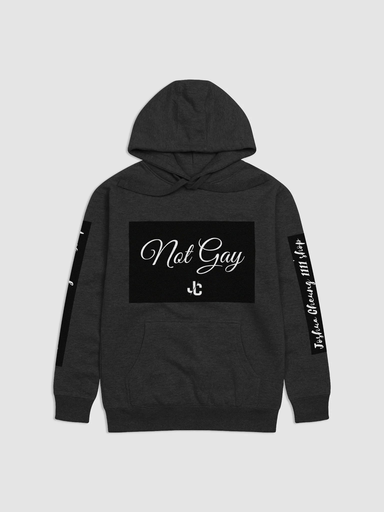 JC not gay hoodie product image (1)