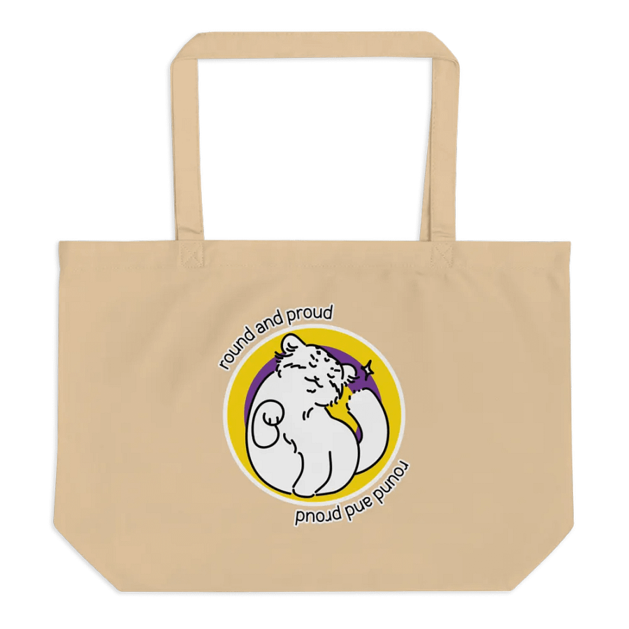 Round and Proud Manul Intersex Version - Tote Bag product image (1)
