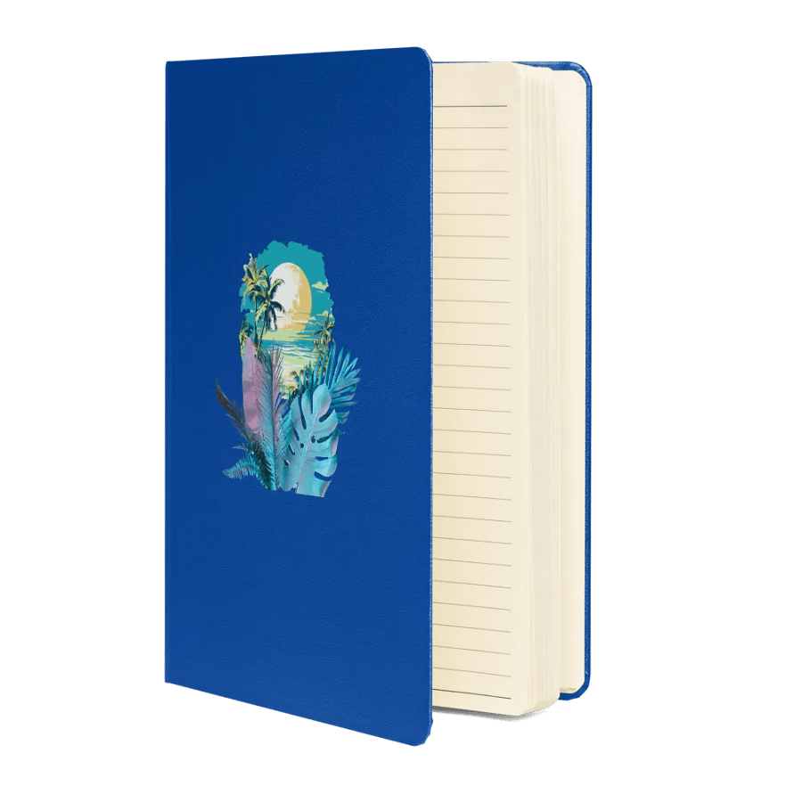 Tropical Sunset Hardcover Notebook for holiday planners journalling product image (3)