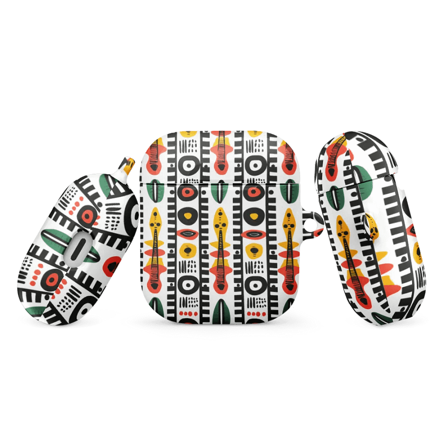 Afrobeat Harmony All-Over Print AirPods® Case product image (1)
