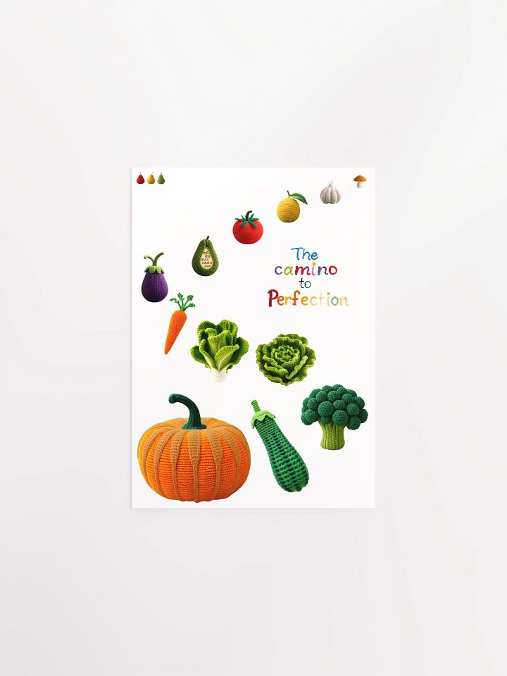 CozyAvocado Matte Paper Poster "The Camino to Perfection" product image (6)