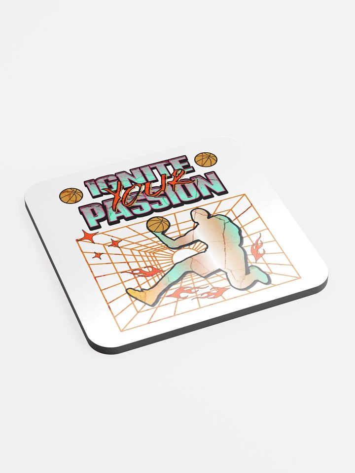 Ignite Your Passion Basketball Coaster Set product image (2)