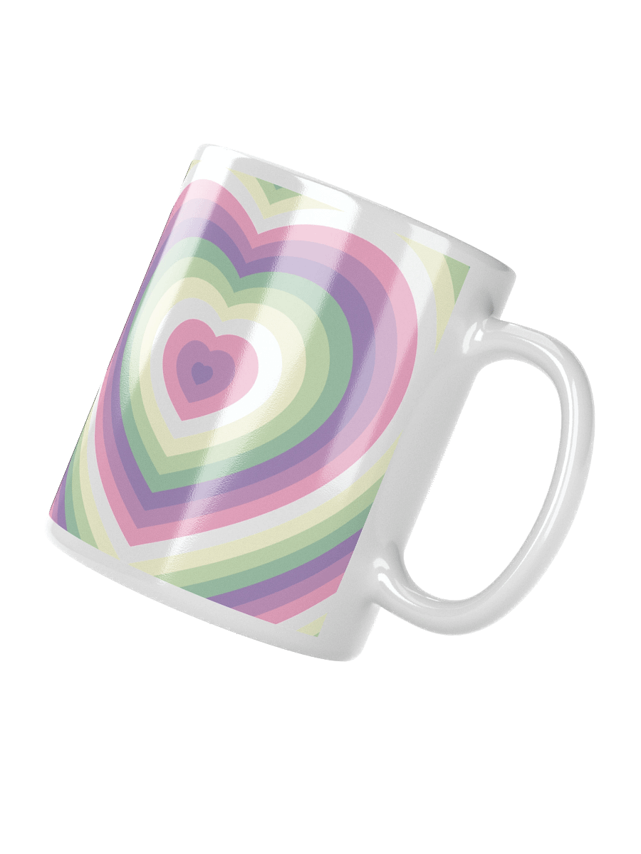 Genderfae Pride Hearts Mug (Left-handed) product image (3)