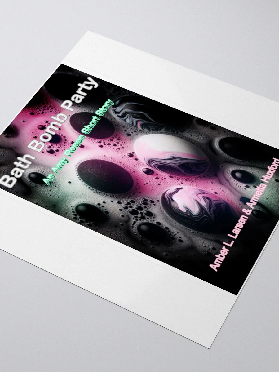 Bath Bomb Party Cover Sticker product image (8)