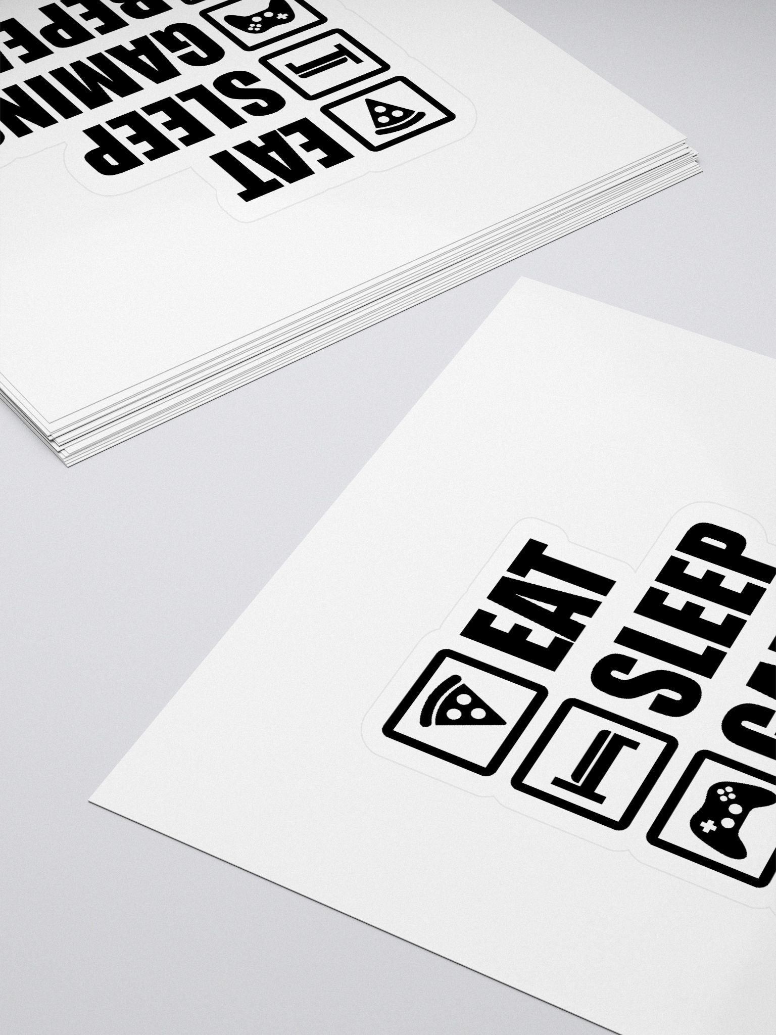 Eat. Sleep. Game. Repeat. Vinyl Sticker Pack product image (4)