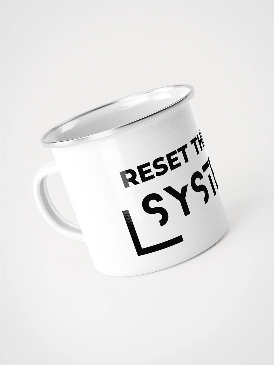 Enamel mug all over print reset the system product image (3)