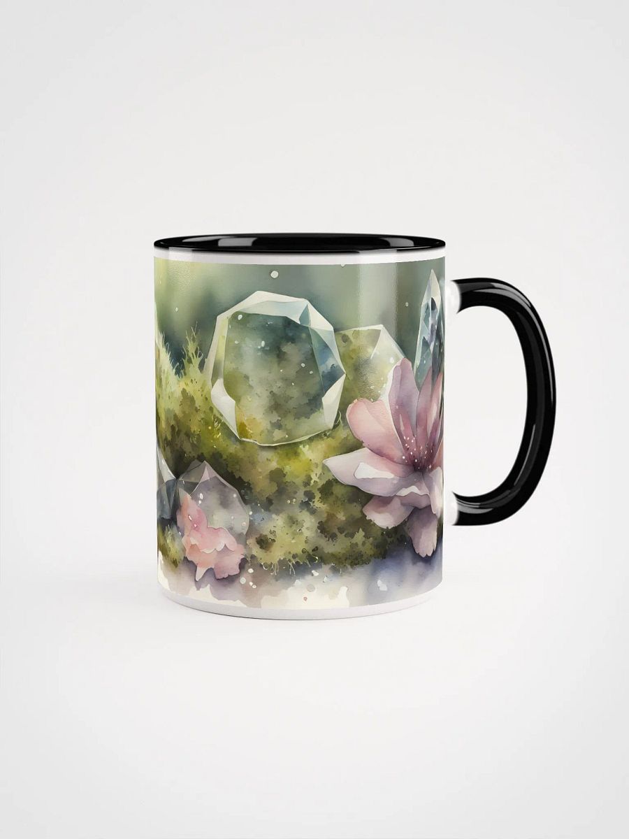 Mossy Crystals, Ceramic Mug with Color Inside product image (2)