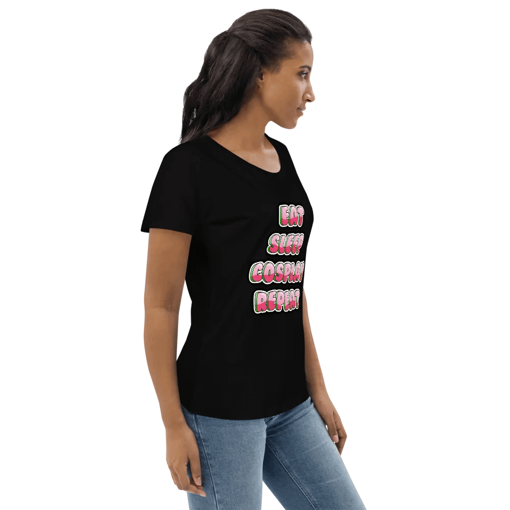 Eat Sleep Cosplay Repeat Fitted T-Shirt product image (4)