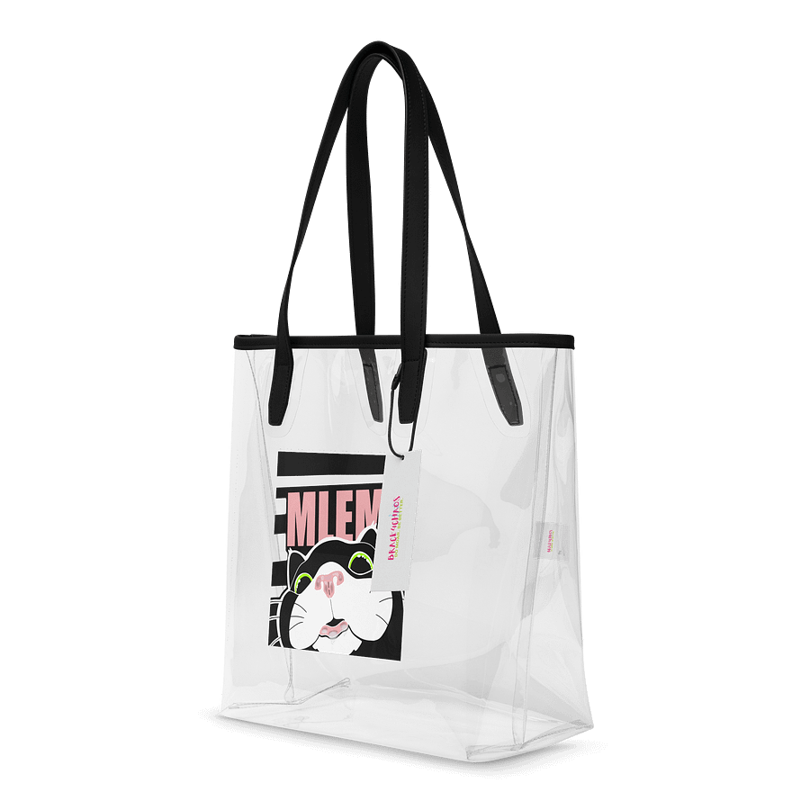 NEW! Mlem Tuxedo See Through Beach Bag! product image (4)