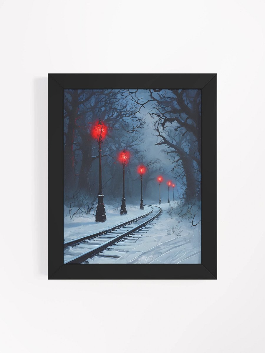 Ethereal Forest Railway Framed Poster product image (5)