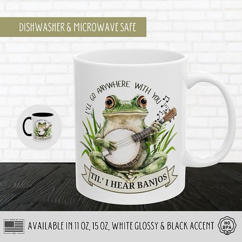 🐸☕️ Til’ I Hear Banjos… 🎶

Nothing says true love like being willing to follow someone anywhere… until the banjos start playi...