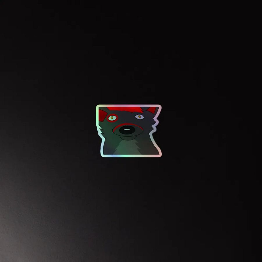 No Thoughts... Holographic Sticker product image (4)