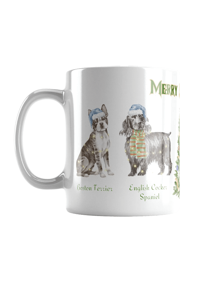 Merry Christmas Dogs Mug product image (2)