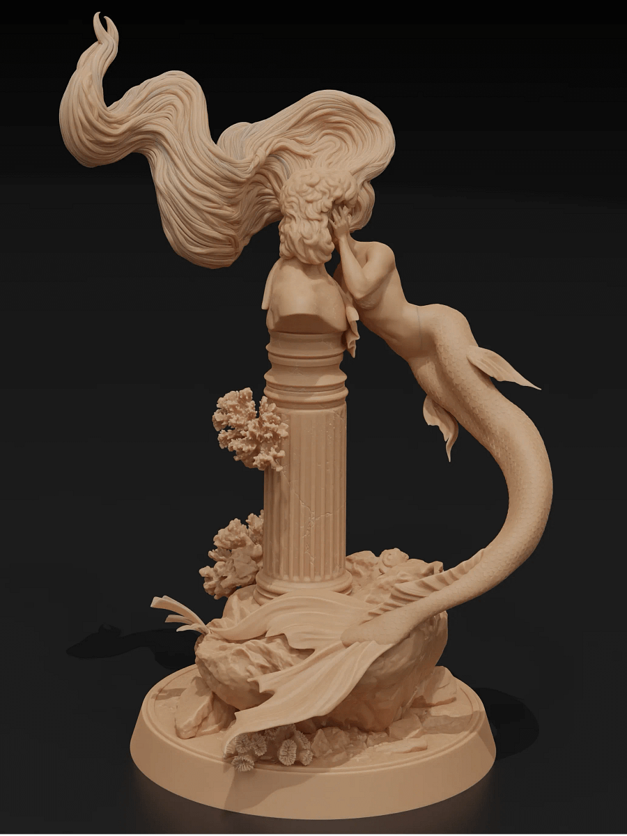 The Embrace - Mermaid Miniature product image (2)