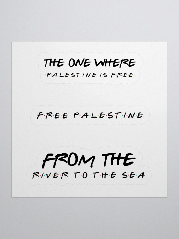 Palestine Stickers product image (1)