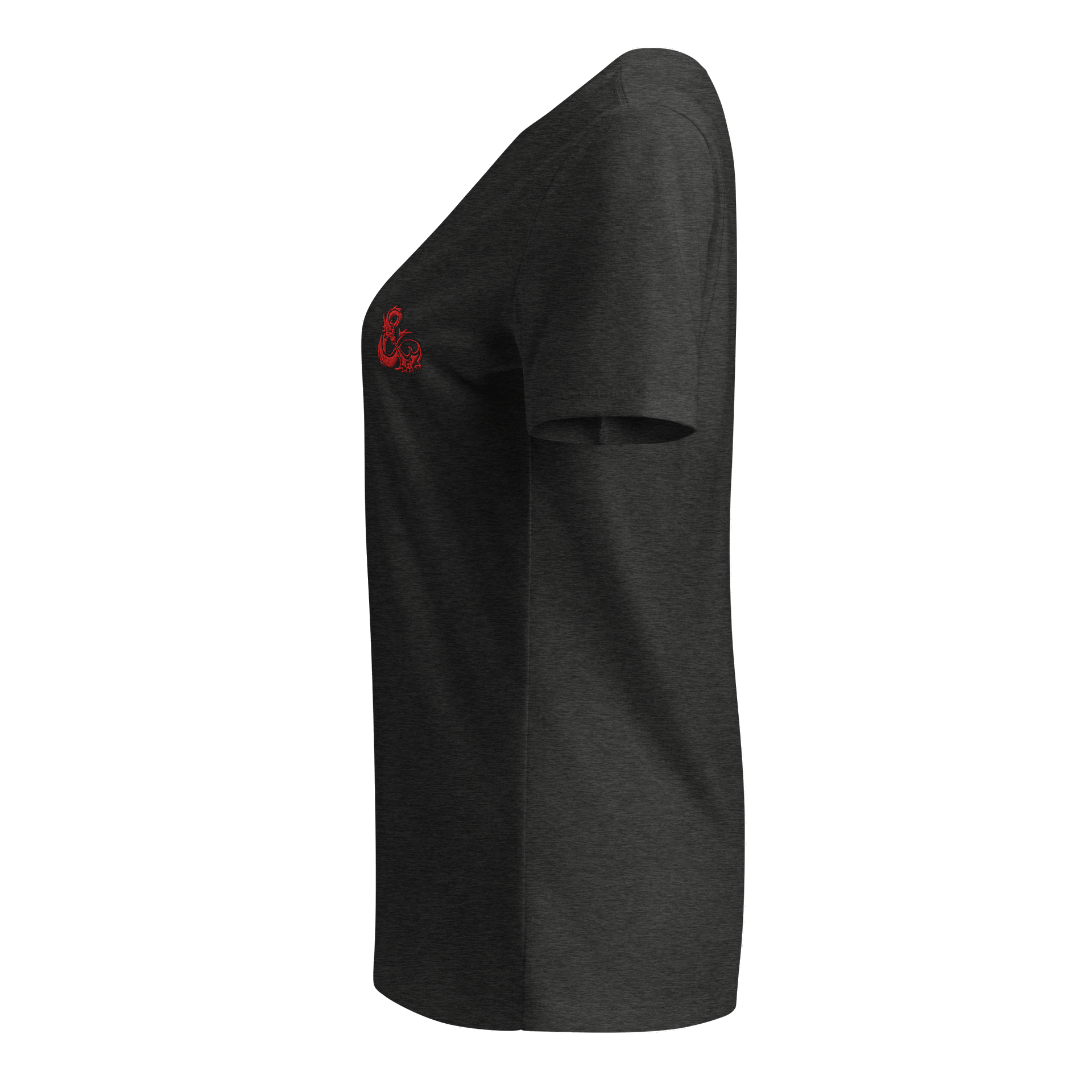 ELFSAR PLAYS Bella+Canvas Embroidered Women's Relaxed V-Neck T-Shirt product image (5)