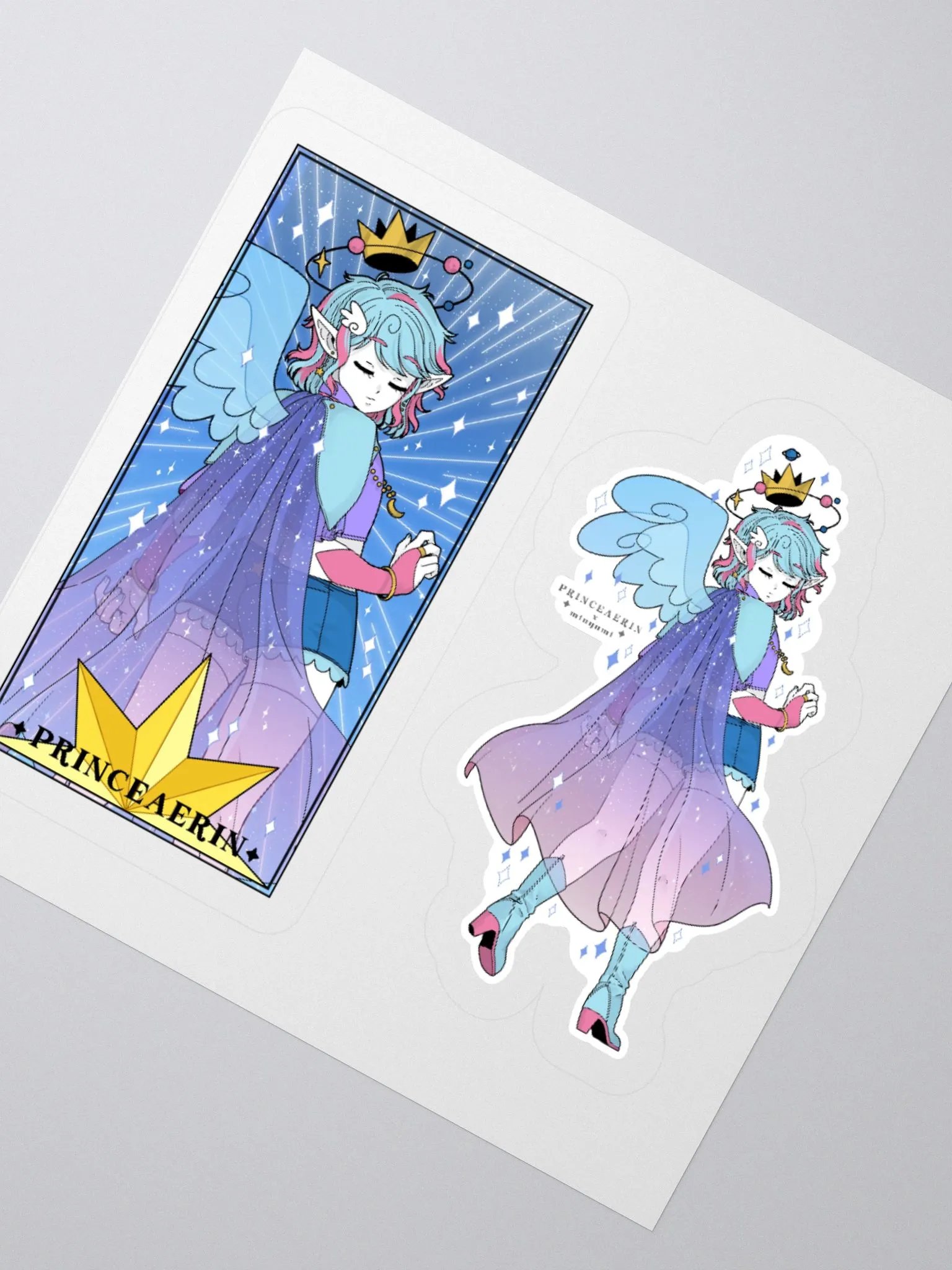 The Star Tarot Sticker Duo | PrinceAerin product image (4)