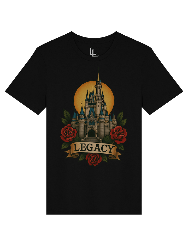 Neo-Traditional Magic Kingdom Tee | Black product image (1)