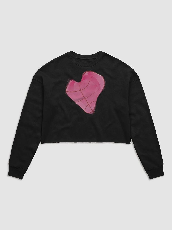 Basketball Love Crop Sweatshirt product image (1)