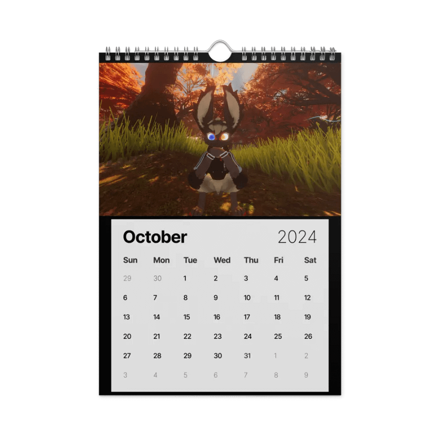 Golden Wolf's calendar product image (12)