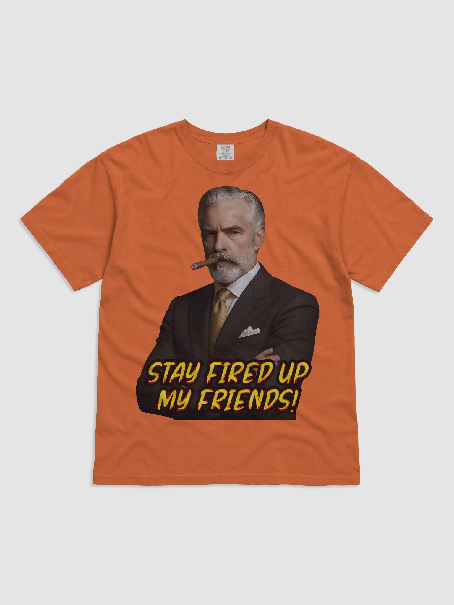 FIRED UP! Dynamic Flame Design T-Shirt product image (5)