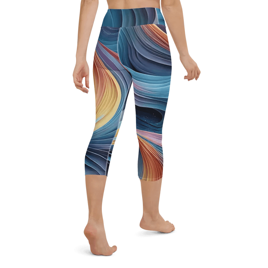 Swirl Bliss Capri Leggings product image (5)