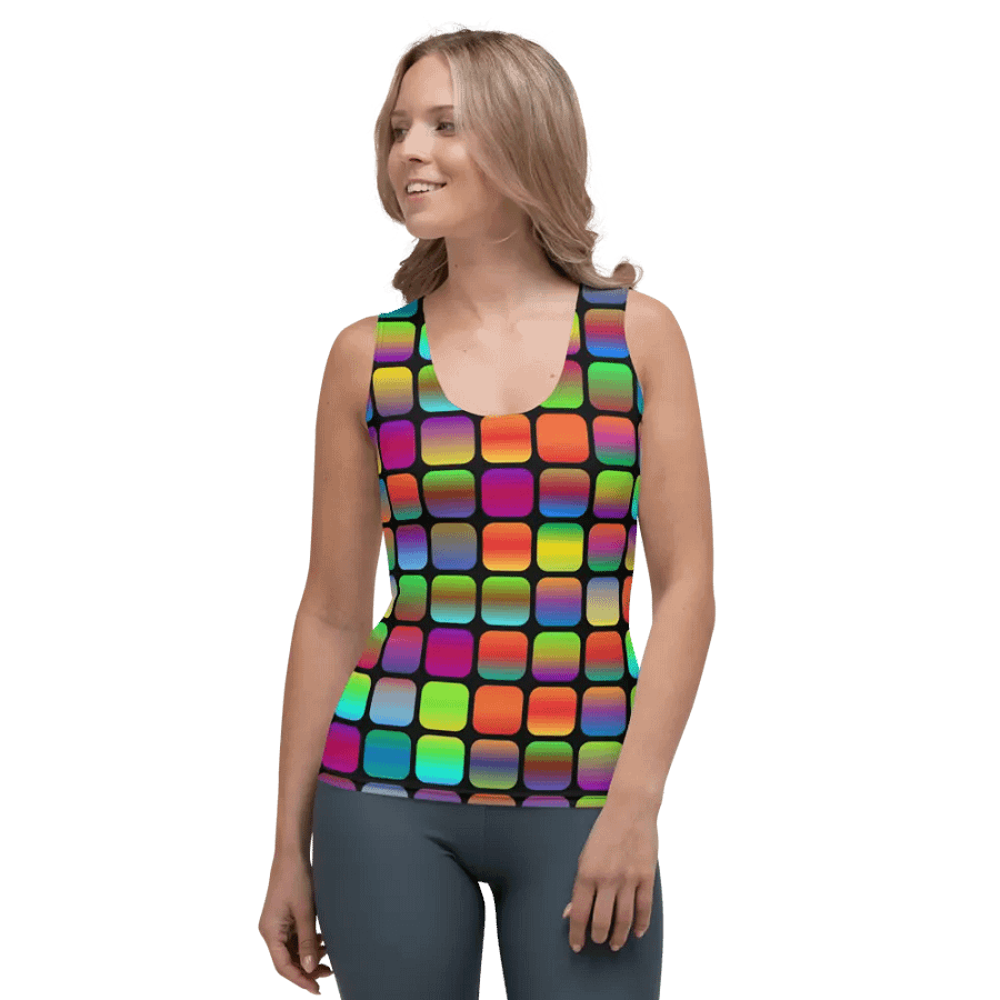 Cubed Tank Top product image (1)