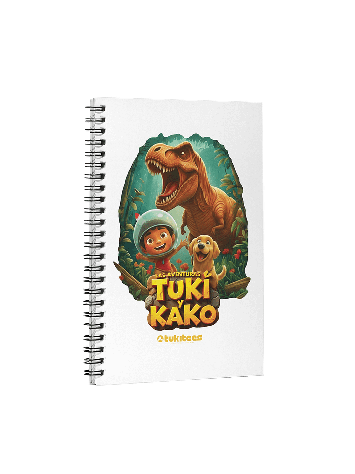 TUKI Y KAKO AVENTURAS Spiral Notebook product image (1)