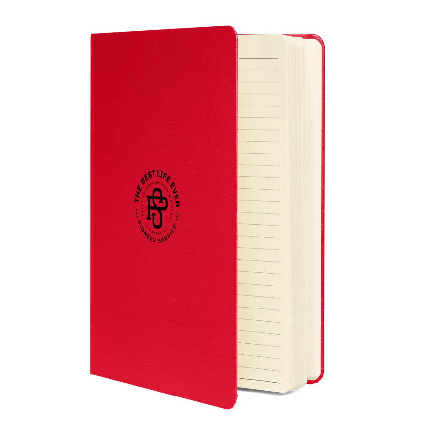 'The Best Life Ever | Pioneer Service' Hardcover Notebook product image (55)