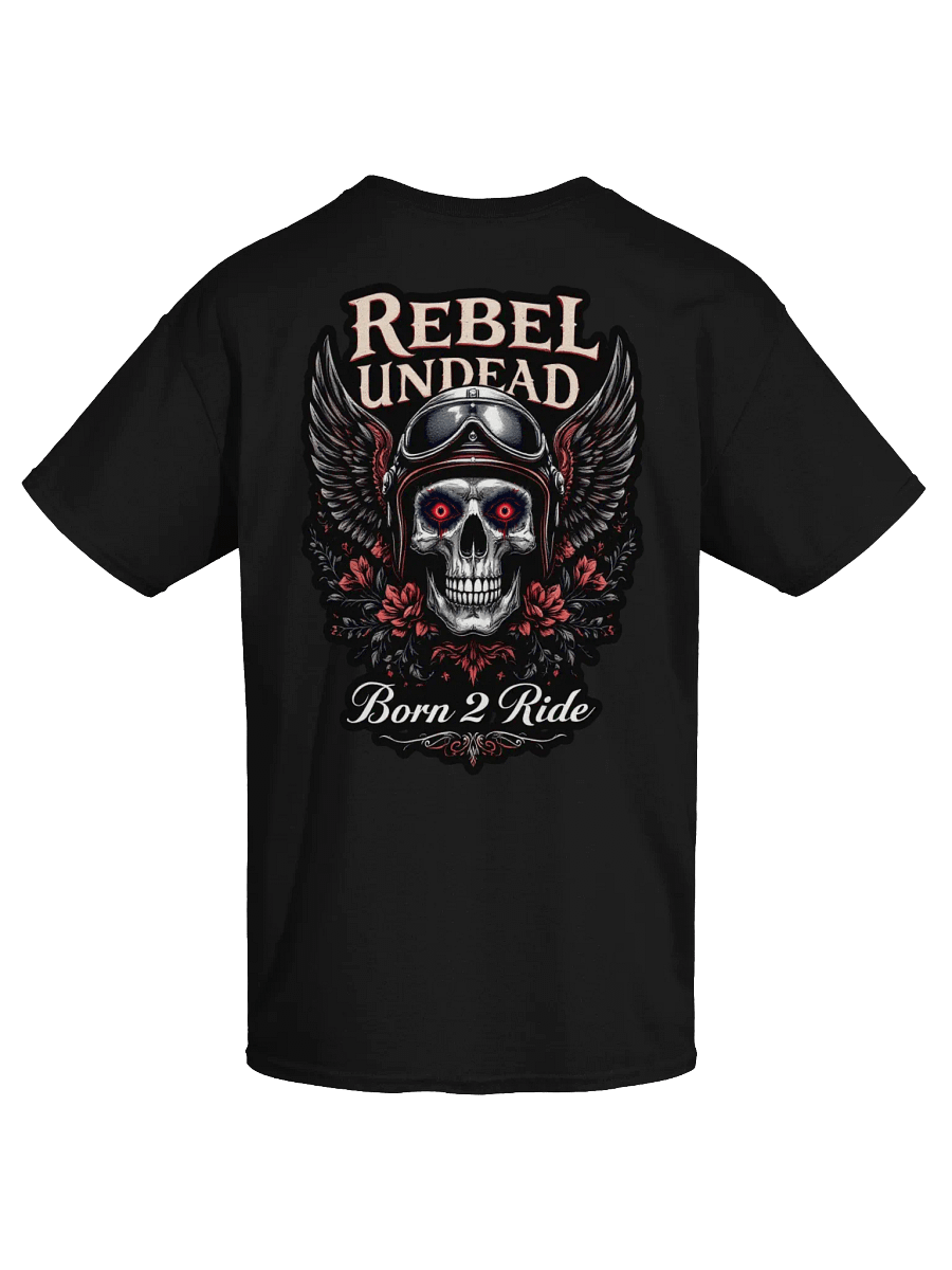 Rebel Undead Born 2 Ride Tee product image (8)