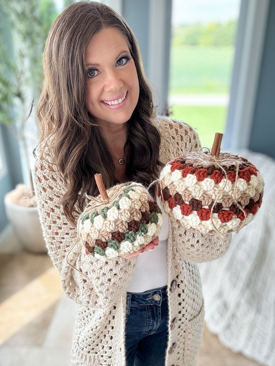 Fall For Granny Pumpkins Crochet Pattern product image (7)
