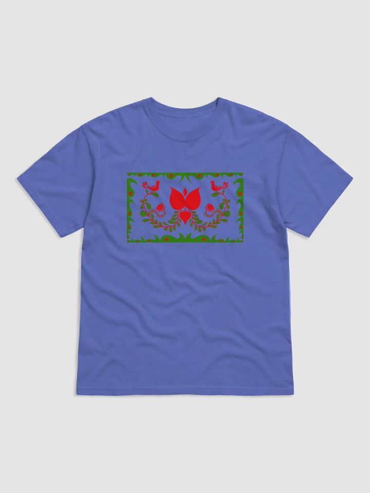 Hungarian Folk Art Red and Green T-Shirt product image (1)