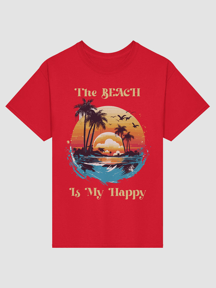 Sunset Serenity Beach T-Shirt product image (6)
