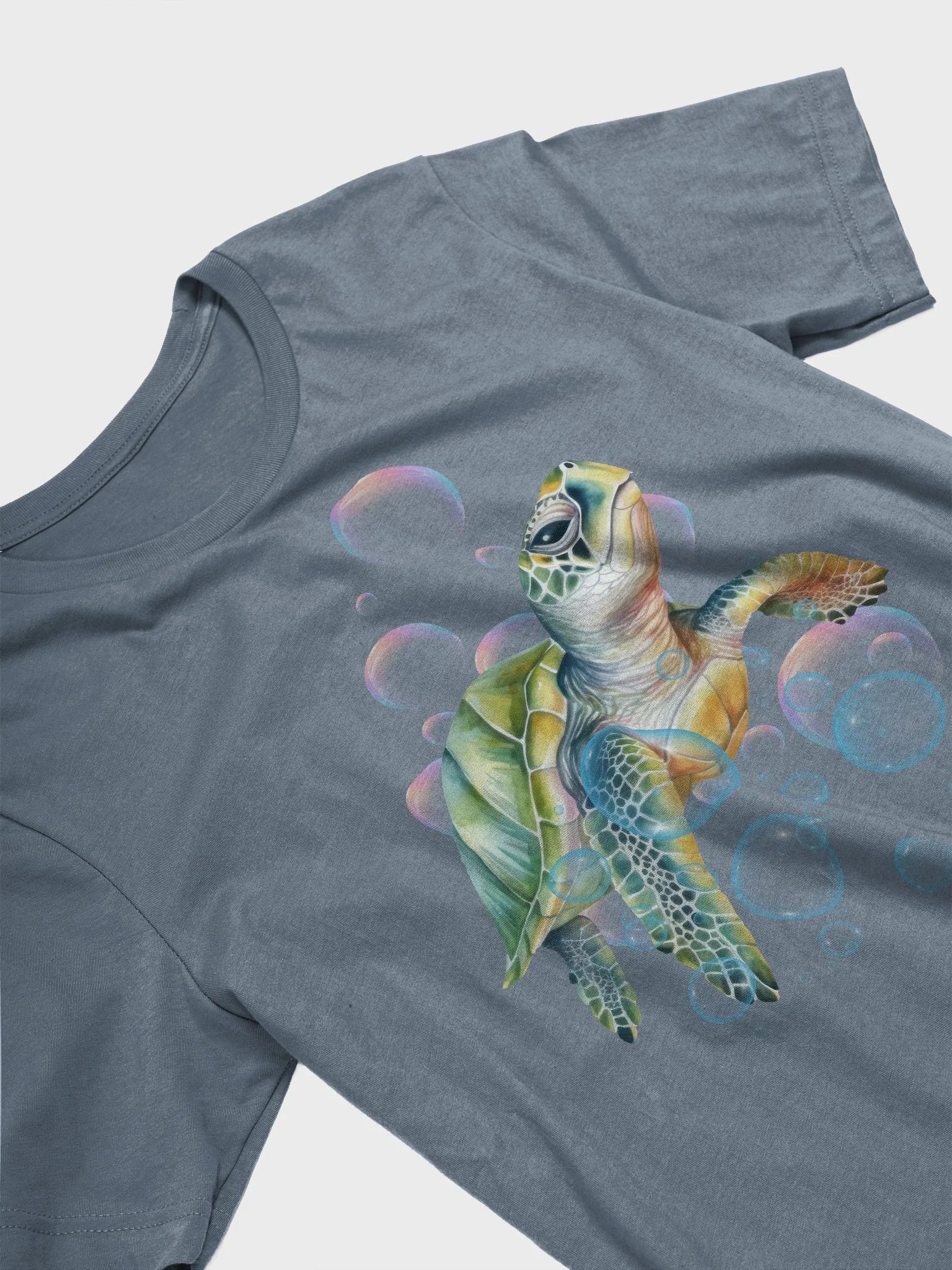 Sea Turtle Bubble T-Shirt product image (3)