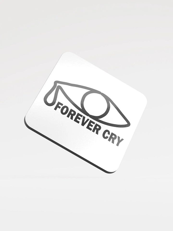 Forever Cry - Glossed Cork Coaster product image (2)