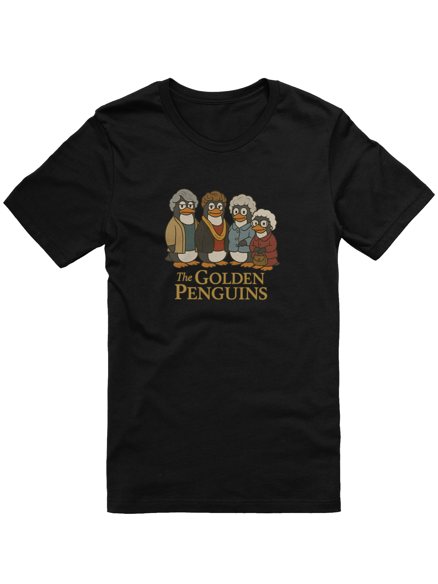 "The Golden Penguins" T-Shirt product image (1)