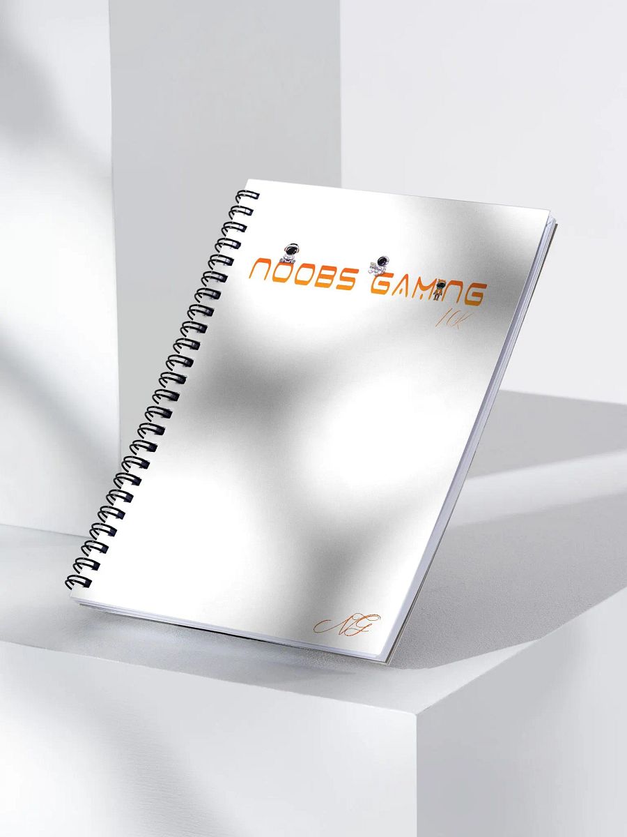 Noobs Gaming Spiral Notebook - 10k product image (3)