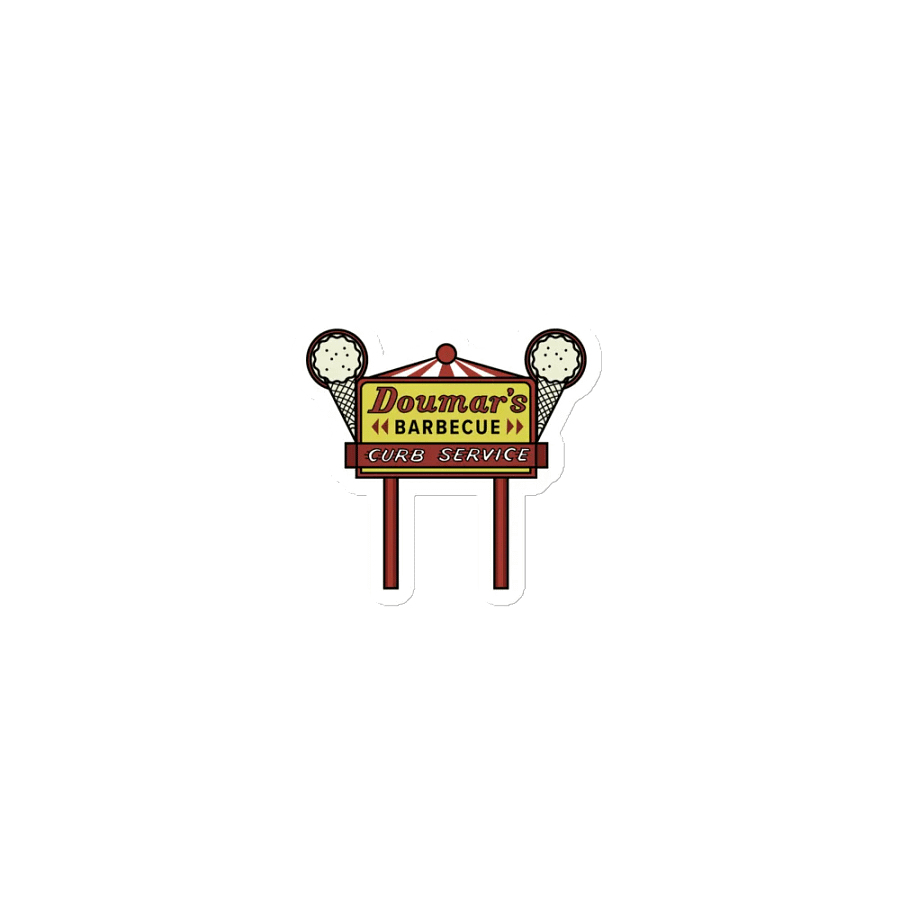 Doumar's Cones & Barbecue Magnet product image (1)