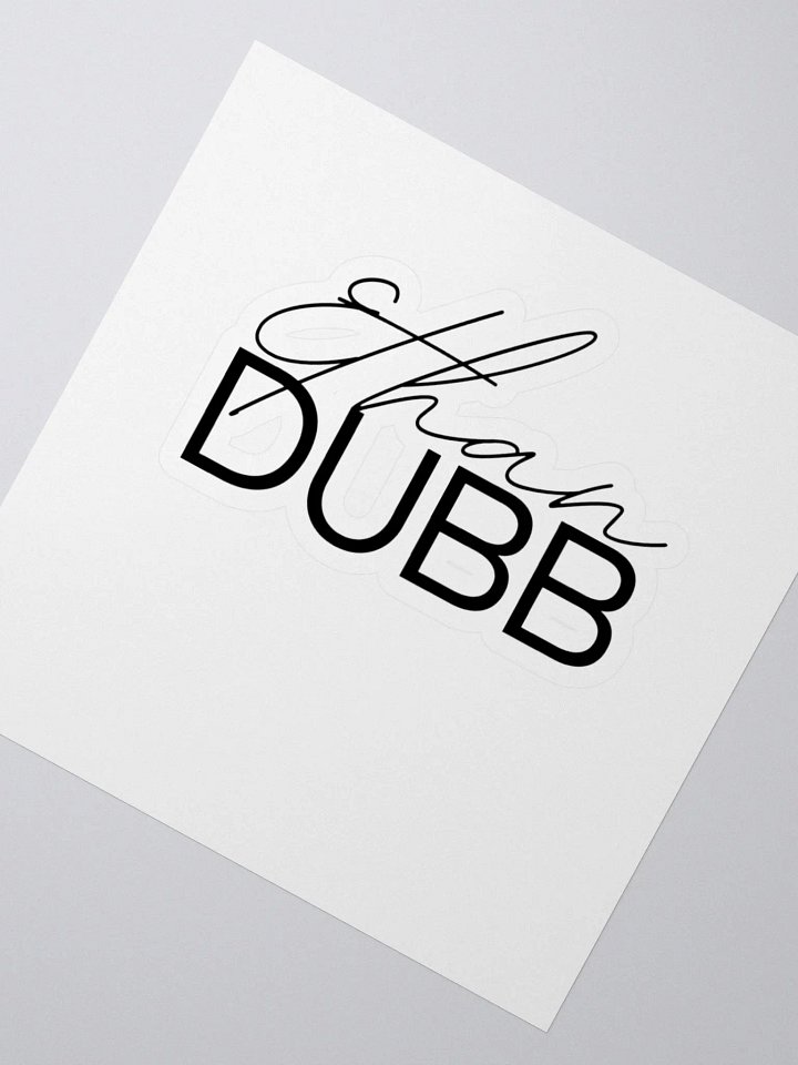 Script Logo Sticker product image (2)